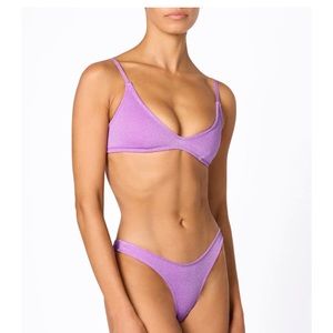 *new* Triangl Bikini Top AND Bottom with neoprene bag